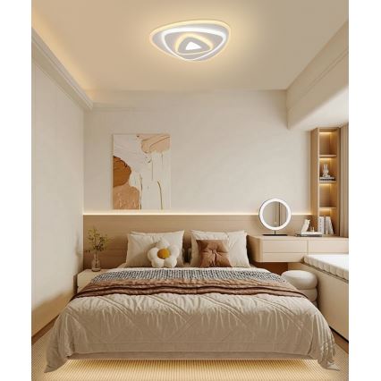 Brilagi - Plafonnier à intensité variable MODERN MINI LED/45W/230V 3000/4000/6000K 30x30 cm + Télécommande