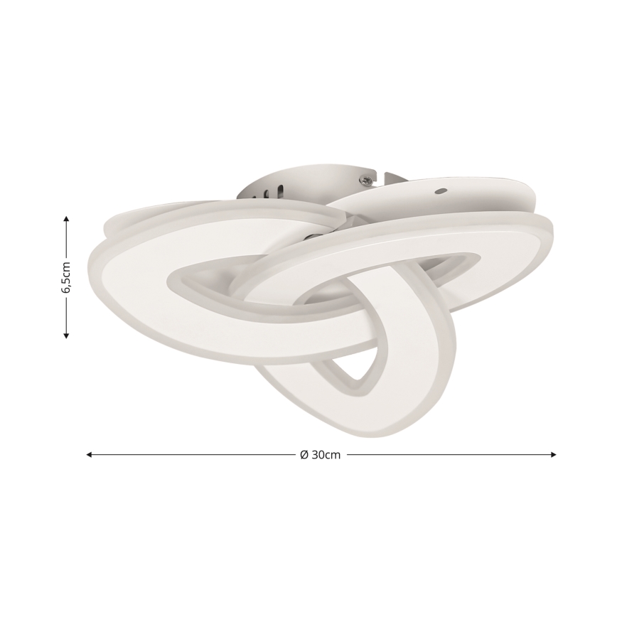 Brilagi - Plafonnier à intensité variable MODERN MINI LED/49W/230V 3000/4000/6000K 30x30 cm + Télécommande