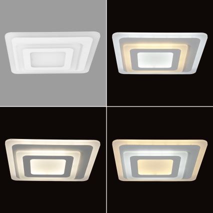 Brilagi - Plafonnier à intensité variable MODERN MINI LED/65W/230V 3000/4000/6000K 37x37 cm + Télécommande