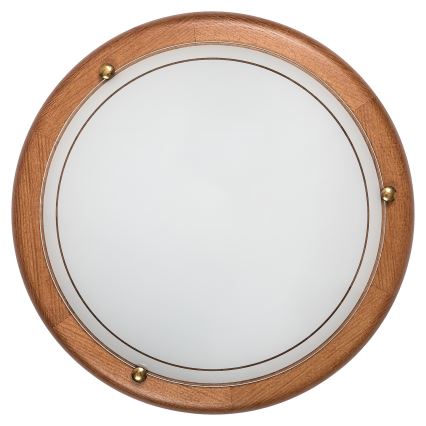 Brilagi - Plafonnier ORBIS 1xE27/60W/230V Ø 30 cm en pin