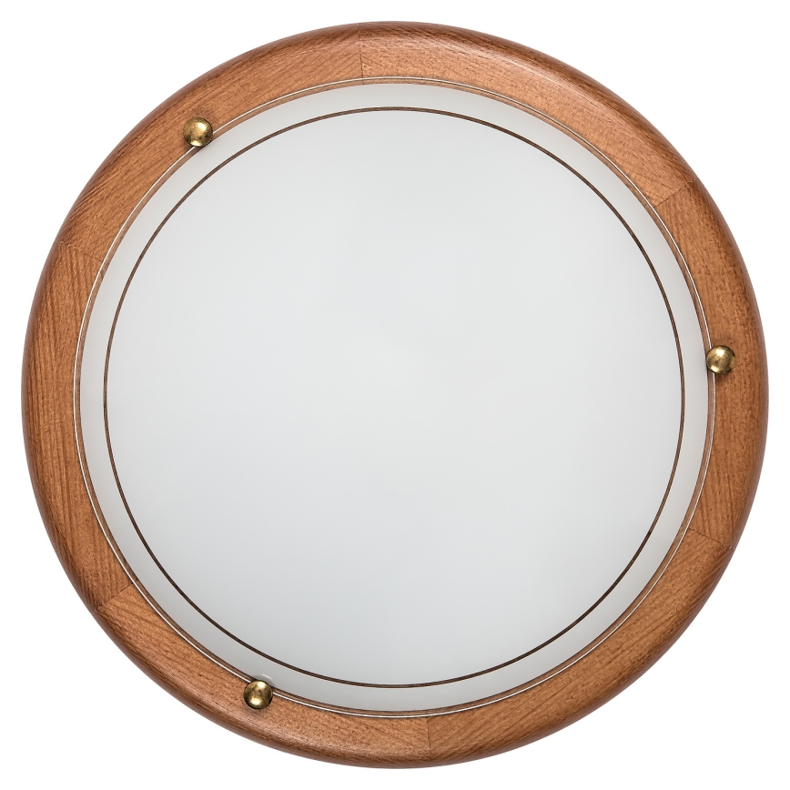 Brilagi - Plafonnier ORBIS 1xE27/60W/230V Ø 30 cm en pin