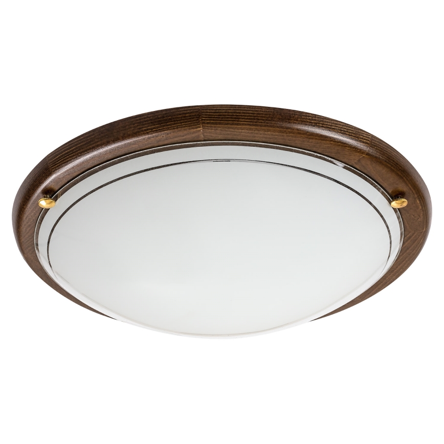 Brilagi - Plafonnier ORBIS 2xE27/60W/230V Ø 38 cm en pin