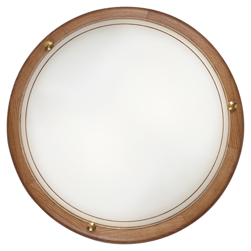 Brilagi - Plafonnier ORBIS 2xE27/60W/230V Ø 38 cm en pin