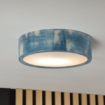 Brilagi - Plafonnier PINO 1xE27/15W/230V pin/bleu Ø 27,5 cm