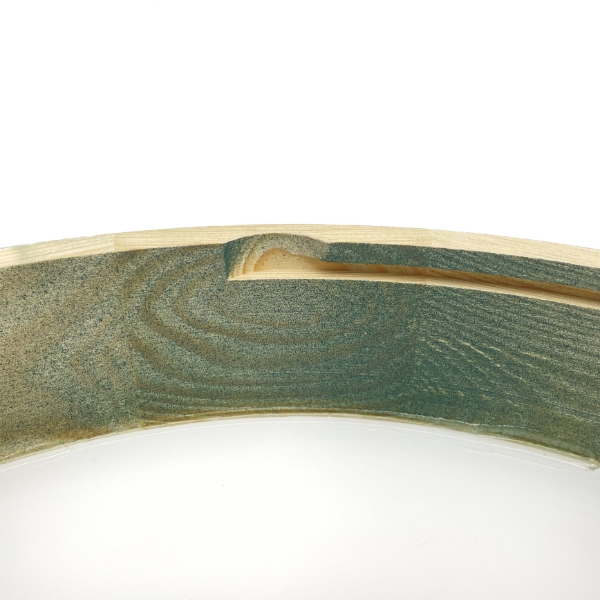 Brilagi - Plafonnier PINO 3xE27/15W/230V, pin/vert, Ø 47,5 cm