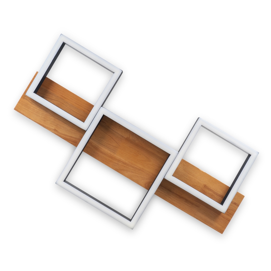 BRILAGI - Plafonnier PLANK LED/30W/230V 4000K 34,5x65 cm bois