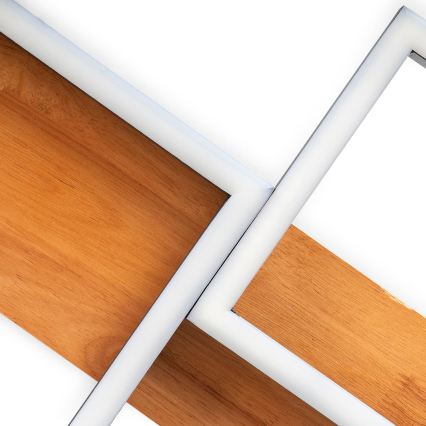 BRILAGI - Plafonnier PLANK LED/30W/230V 4000K 34,5x65 cm bois