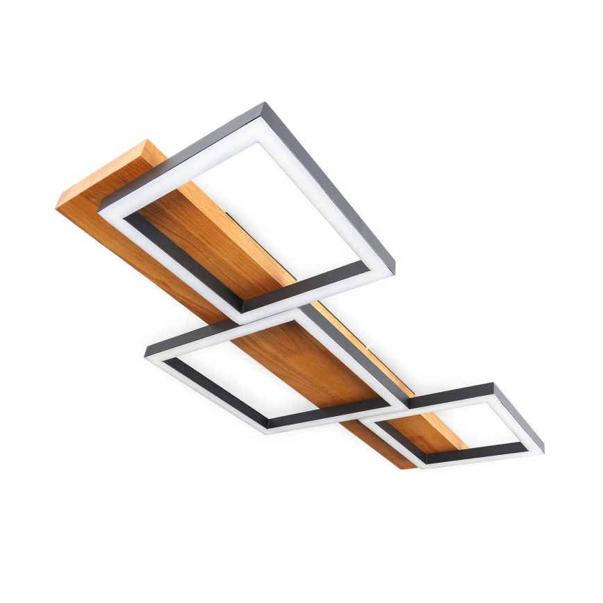 BRILAGI - Plafonnier PLANK LED/30W/230V 4000K 34,5x65 cm bois