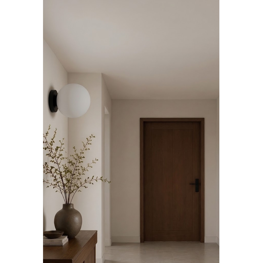BRILAGI - Plafonnier POLOS 1xE27/40W/230V Ø 30 cm noir