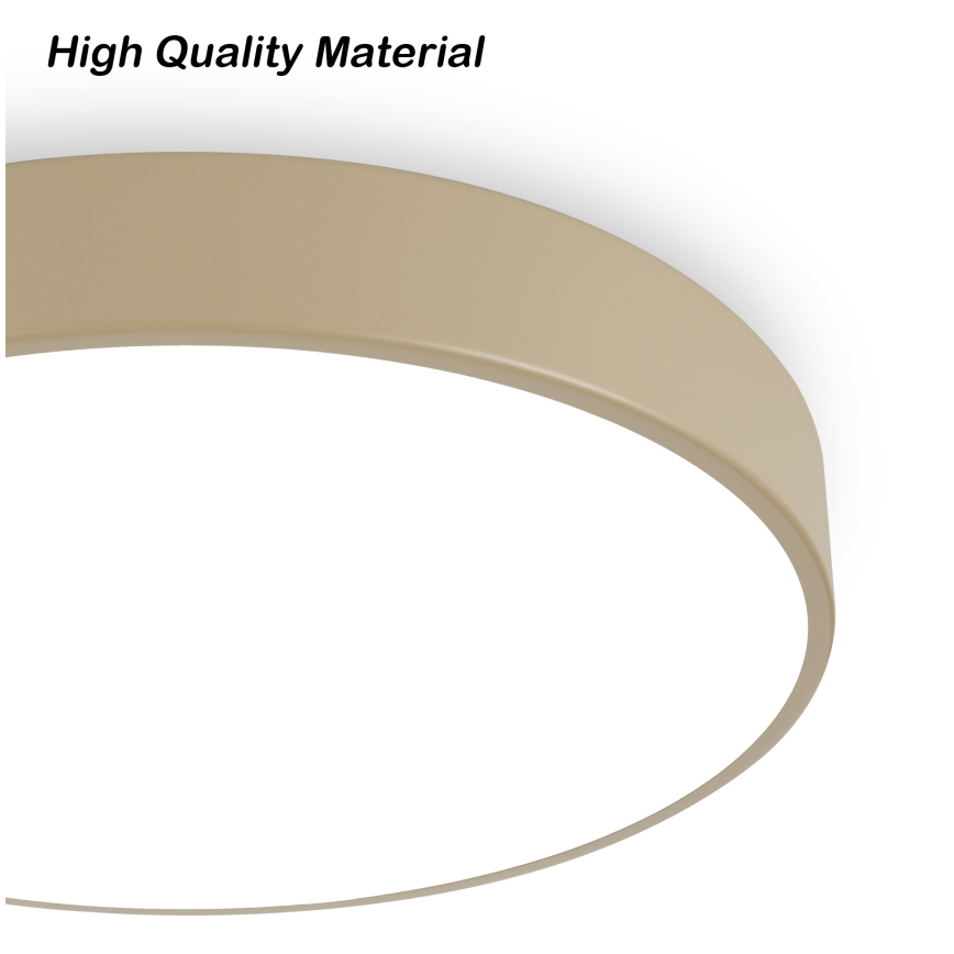 Brilagi - Plafonnier LED POOL LED/48W/230V 3000/4000/6000K Ø 40 cm beige