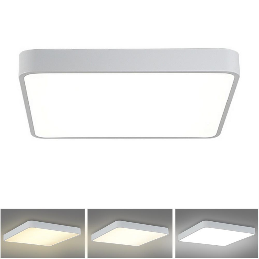 Brilagi - Plafonnier POOL SQUARE LED/36W/230V 3000/4500/6000K 40x40 cm blanc