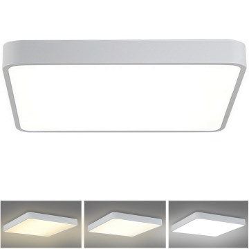 Brilagi - Plafonnier POOL SQUARE LED/48W/230V 3000/4500/6000K 50x50 cm blanc