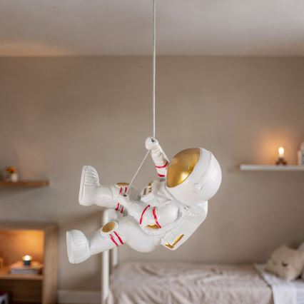 Brilagi - Plafonnier pour enfants ASTRO 1xE14/15W/230V blanc