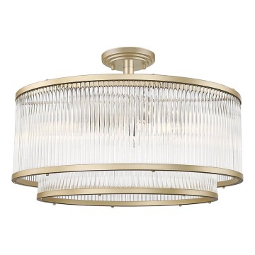 Brilagi - Plafonnier RAMOS 6xE14/60W/230V doré