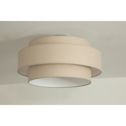 Brilagi - Plafonnier RESNA 1xE27/60W/230V Ø 40 cm beige