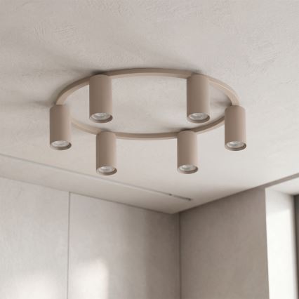 Brilagi - Plafonnier SELE 6xGU10/30W/230V beige