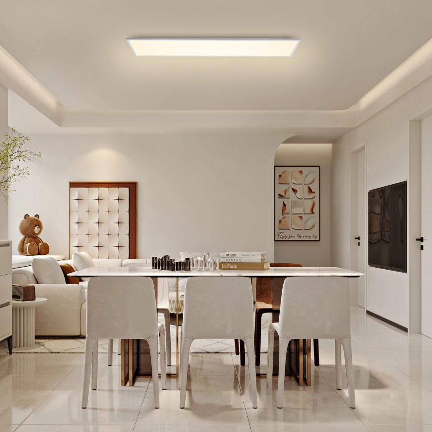 Brilagi - Plafonnier SLIMFRAME LED/58W/230V 120x30 cm blanc
