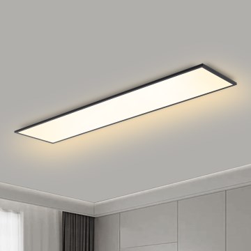 Brilagi - Plafonnier SLIMFRAME LED/58W/230V 120x30 cm noir