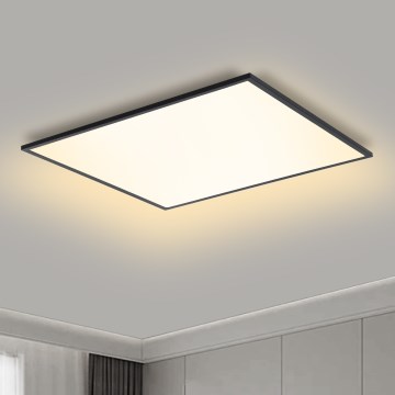 Brilagi - Plafonnier SLIMFRAME LED/58W/230V 60x60 cm noir
