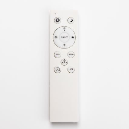 Brilagi - Plafonnier LED dimmable connecté LED/36W/230V 53x53 cm 3000-6000K Wi-Fi Tuya Beacon + télécommande