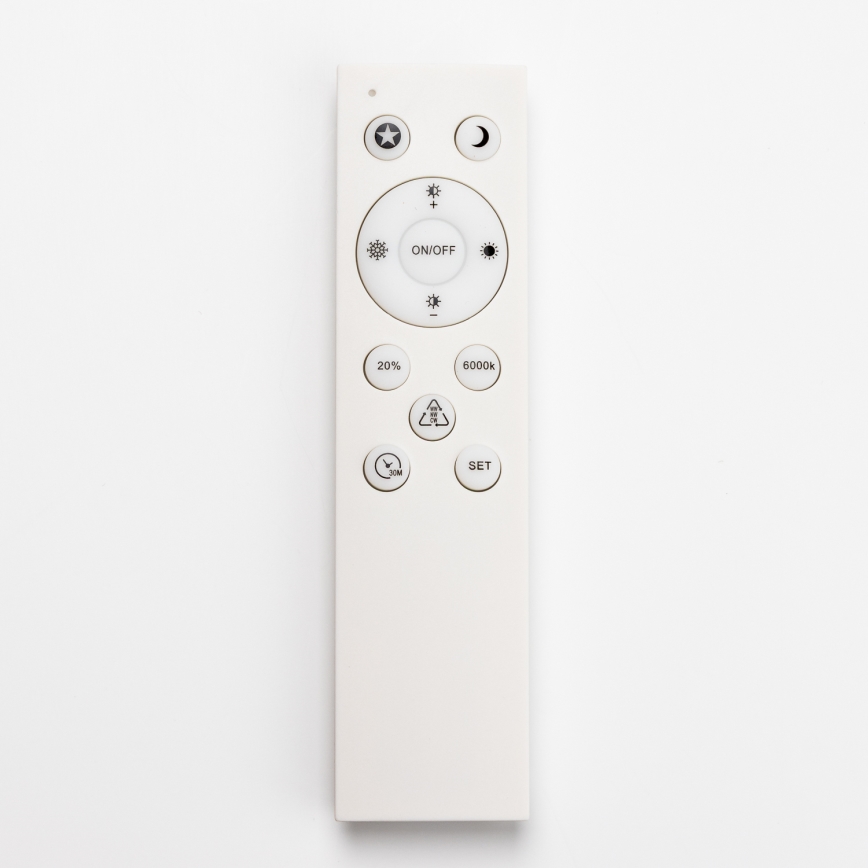 Brilagi - Plafonnier LED dimmable SMART LED/36W/230V Ø 48 cm 2700–6500K Wi‑Fi (Tuya) + télécommande