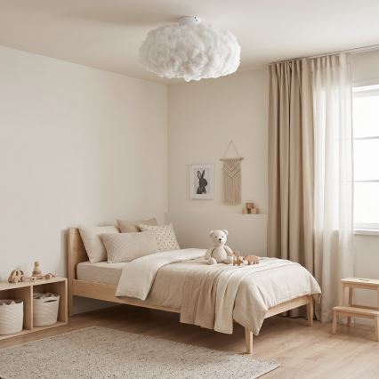 Brilagi - Plafonnier SOLEAIR 1xE27/40W/230V Ø 45 cm blanc