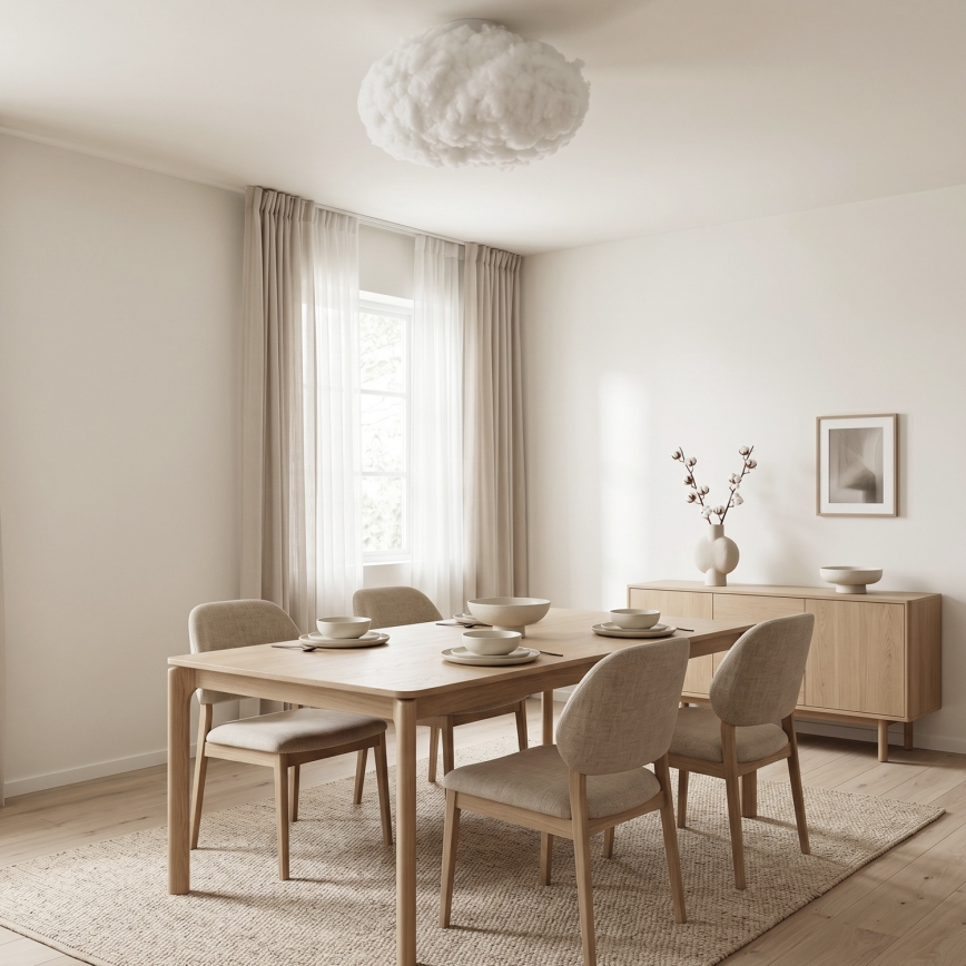 Brilagi - Plafonnier SOLEAIR 2xE27/40W/230V Ø 60 cm blanc