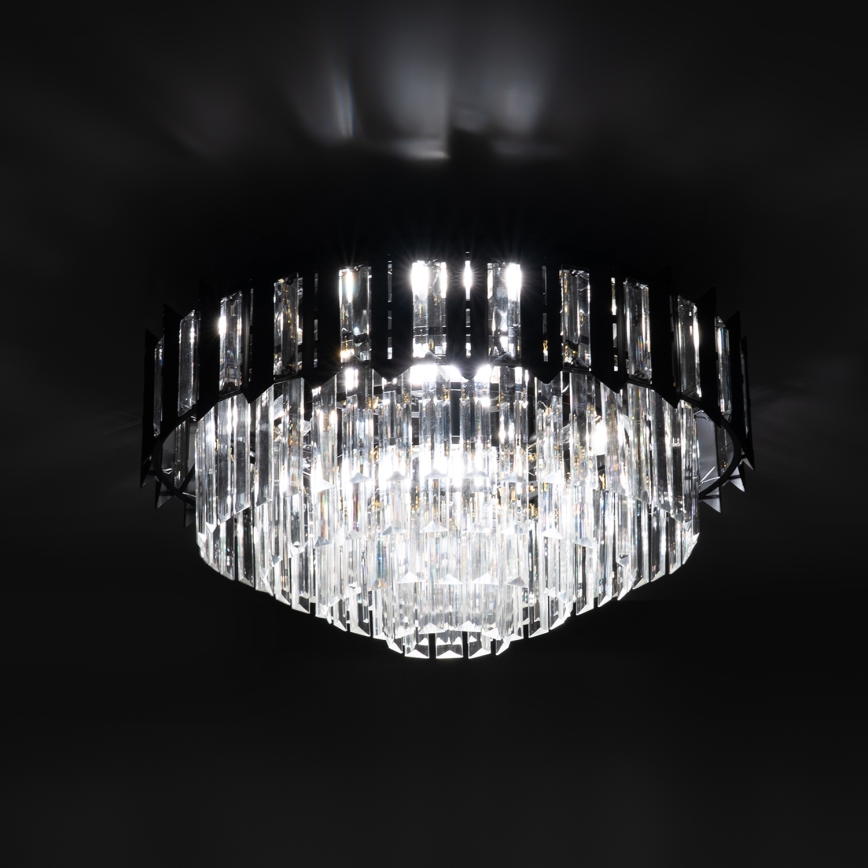 BRILAGI - Plafonnier SPECTRA 5xE14/40W/230V Ø 48 cm, noir
