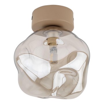 Brilagi - Plafonnier VULCANO 1xG9/8W/230V beige / beige fumé