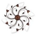 BRILAGI - Plafonnier WILLOW 6xE27/40W/230V Ø 75 cm bronze