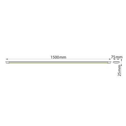 Brilagi - Réglette de cuisine AVERO LED/45W/230V 150 cm