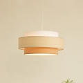 Brilagi - RESNA Pendelleuchte mit Kabelaufhängung 1xE27/60W/230V Ø 40 cm creme/beige