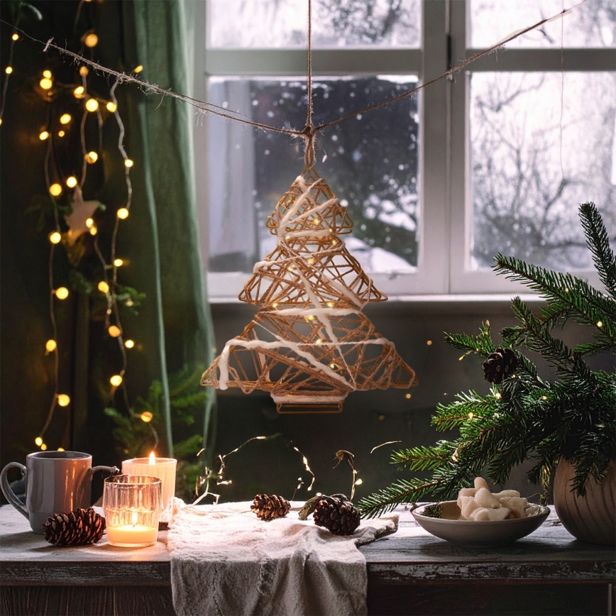 Brilagi - Sapin LED de Noël (2×AA)