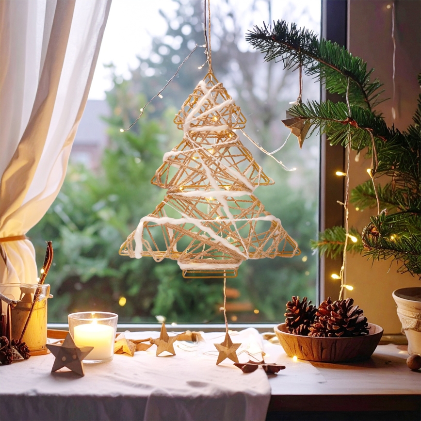 Brilagi - Sapin LED de Noël (2×AA)