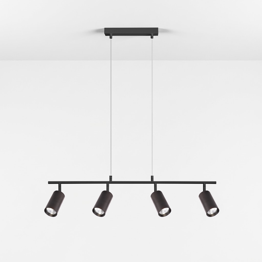 Brilagi - Seilpendelleuchte SELE 4xGU10/30W/230V schwarz