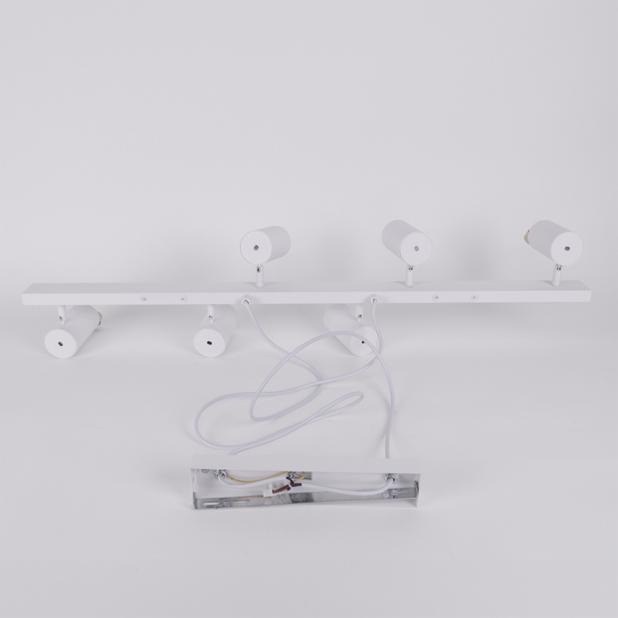 Brilagi - SELE Pendelleuchte mit Kabelaufhängung 6xGU10/30W/230V weiß