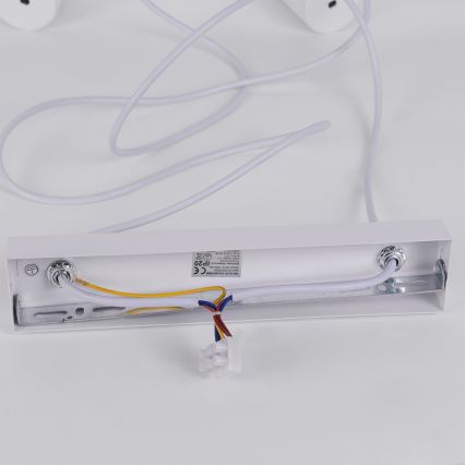 Brilagi - SELE Pendelleuchte mit Kabelaufhängung 6xGU10/30W/230V weiß