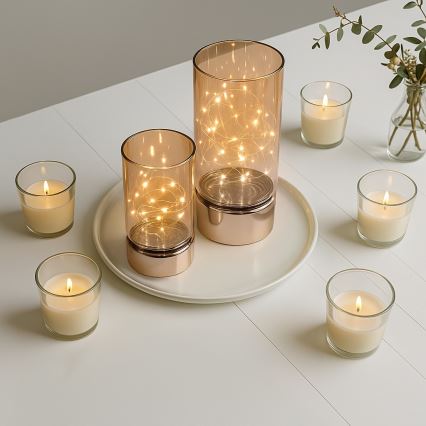 Brilagi - Set 2 pezzi decorazioni natalizie a LED, LED/3xAA + 2xAA