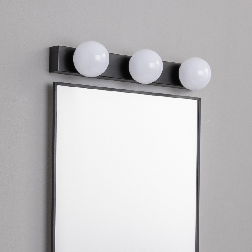 BRILAGI - SET 2x LED Applique da bagno HOLLYWOOD 3xLED/3W/230V 39 cm IP44 nero