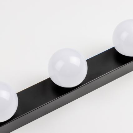 BRILAGI - SET 2x LED Badezimmer-Wandleuchte HOLLYWOOD 3xLED/3W/230V 39 cm IP44 schwarz