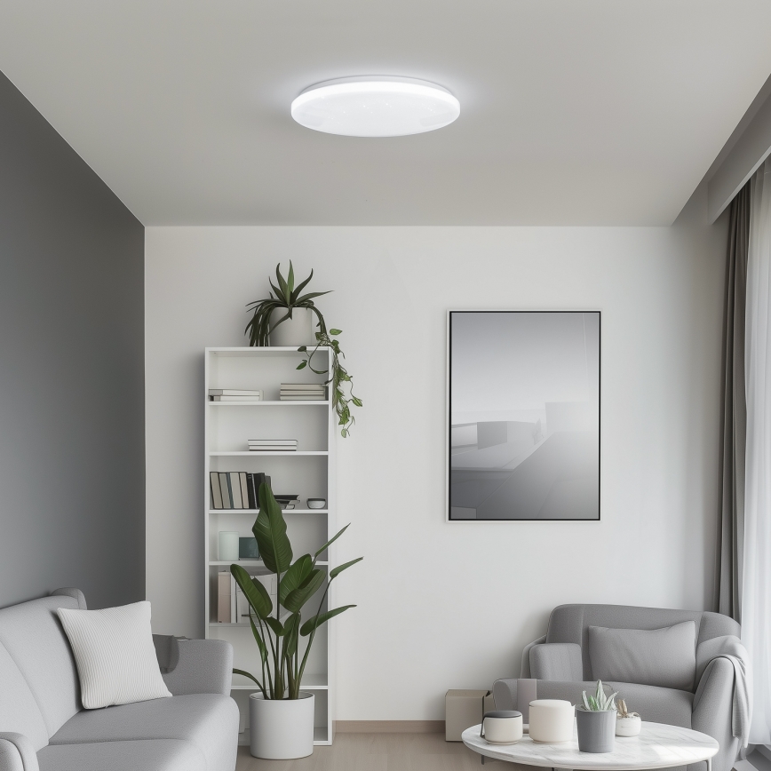 Brilagi - Dimmbare Deckenleuchte SMART STARS LED/36W/230V Ø 48 cm 3000-6000K Wi-Fi Tuya Beacon + Fernbedienung