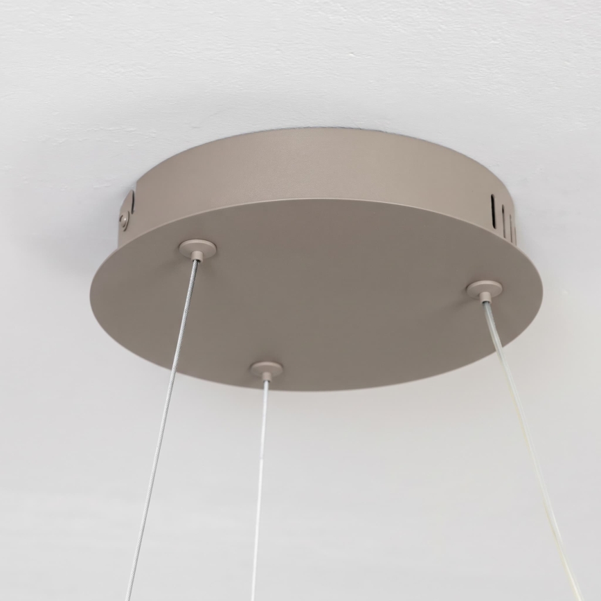BRILAGI - LED lampadario dimmerabile a cavo FALCON II LED/67W/230V 3000-6500K Ø 40 cm beige + telecomando