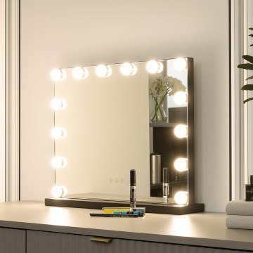 Brilagi - Specchio cosmetico LED dimmerabile HOLLYWOOD LED/15W/230V 3000/4000/6500K