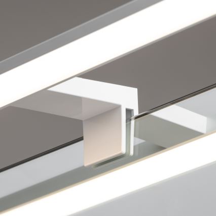 Brilagi - VESTRA Specchio da bagno con luce LED 3 in 1, 15 W, 230 V, 80 cm, IP44, bianco