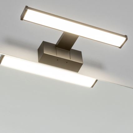 Brilagi - Specchio da bagno con luce LED 3 in 1 VESTRA LED/6W/230V 30 cm IP44 nero