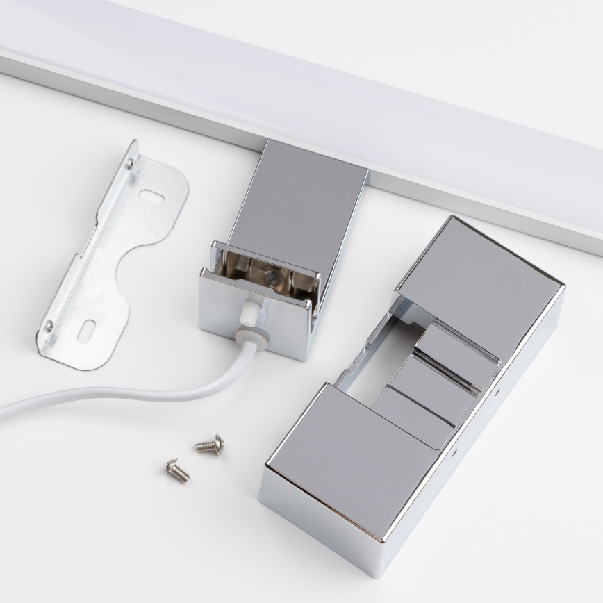 Brilagi - Specchio da bagno con luce LED 3 in 1 VESTRA LED/6W/230V 30 cm IP44 cromo lucido