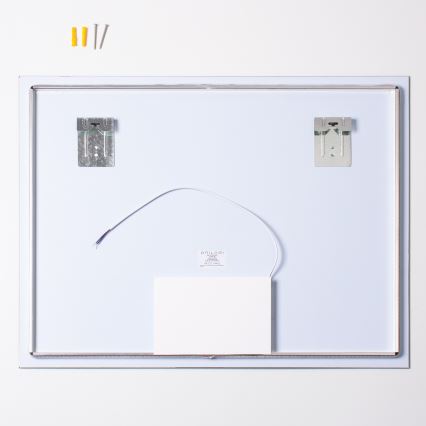 Brilagi - Specchio da bagno LED LUCE LED/28W/230V 60x80 cm IP44 CRI 90 dimmerabile + CCT