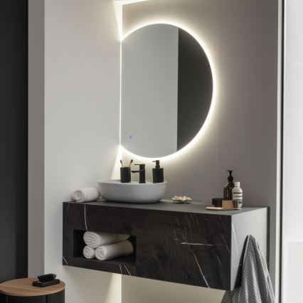 Brilagi - Specchio da bagno LED MEZZO LED/25W/230V 80x70 cm IP44 CRI 90 dimmerabile + CCT