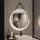 Brilagi - Specchio da bagno LED VERESE LED/19W/230V Ø 60 cm nero IP44 CRI 90 dimmerabile + CCT