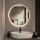 Brilagi - Specchio da bagno NOVARA LED/19W/230V Ø 60 cm nero IP44 CRI 90 dimmerabile + CCT